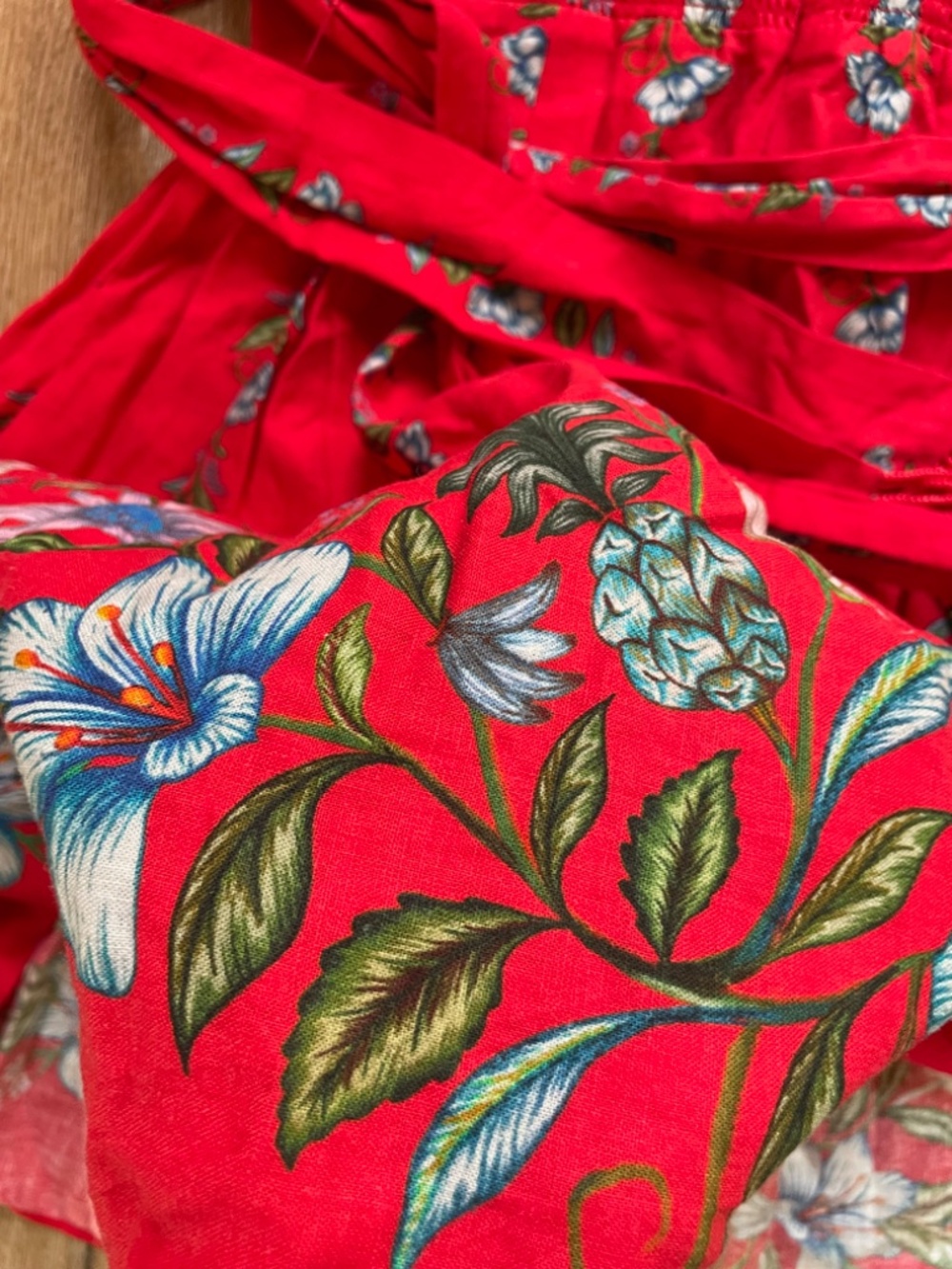 Farm Rio Sweet Bloom Bouquet Mini Dress Size L - Picture 13 of 13